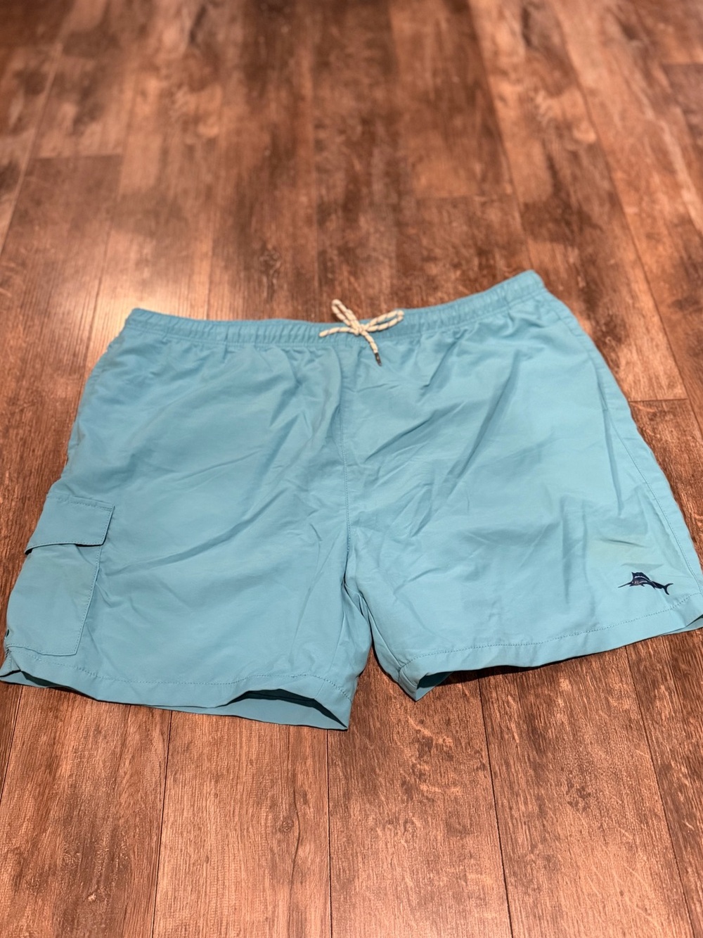 Tommy Bahama Light Blue Men's Swim Board Shorts